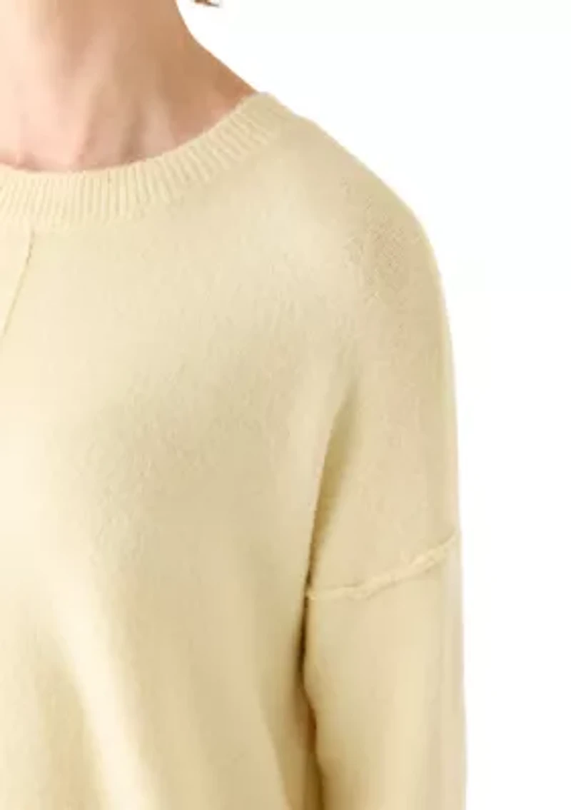 Women's Dolman Sleeve Crew Neck Sweater
