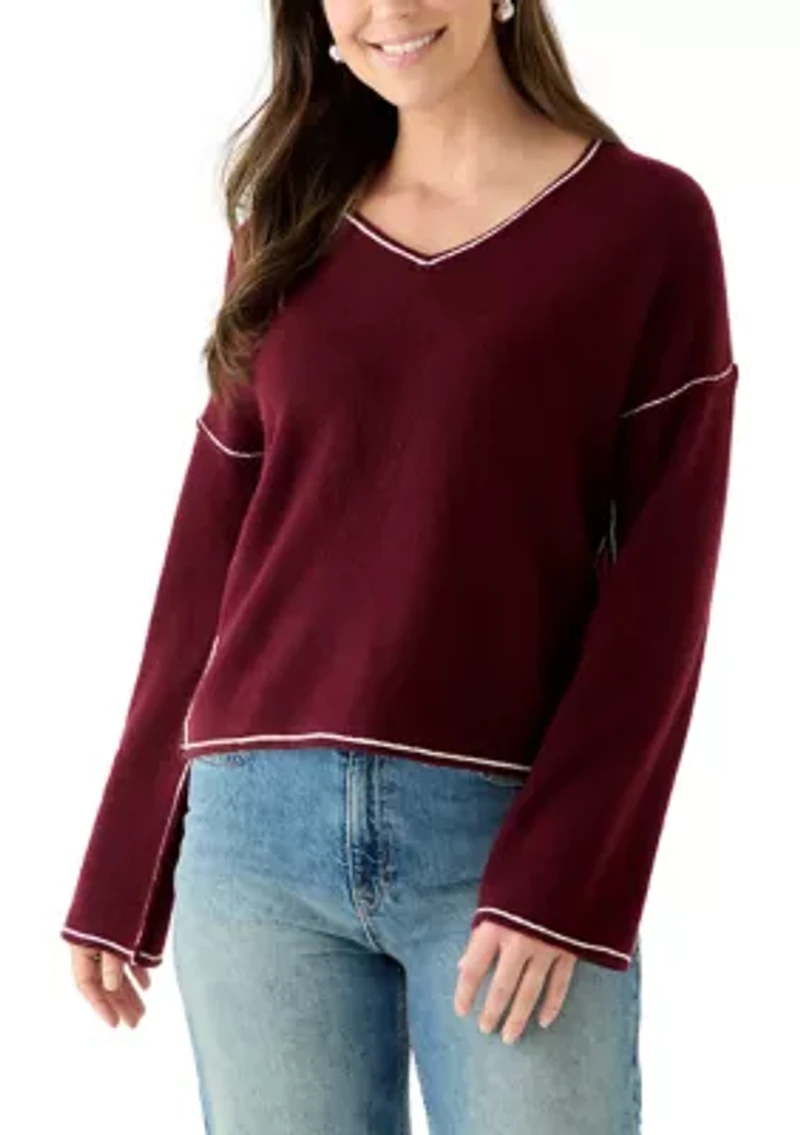 Women's V-Neck Sweater
