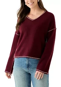 Women's V-Neck Sweater