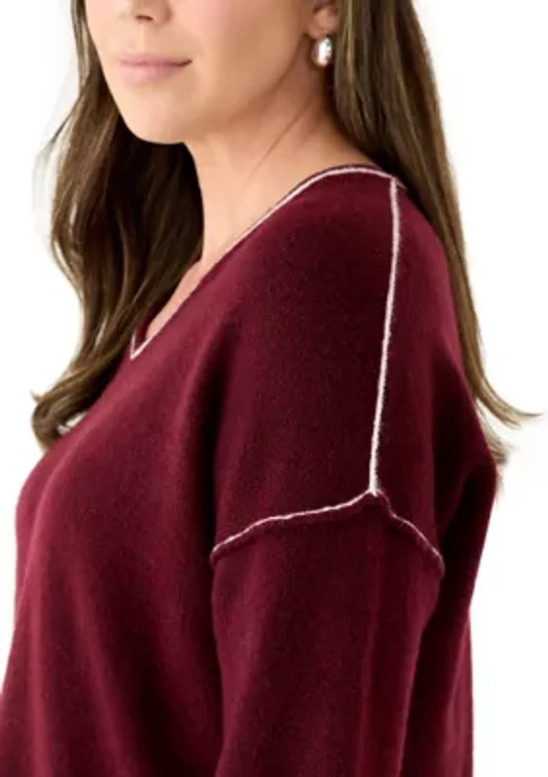 Women's V-Neck Sweater