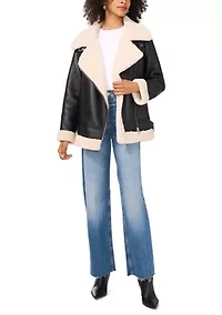 Women's Sherpa Moto Jacket