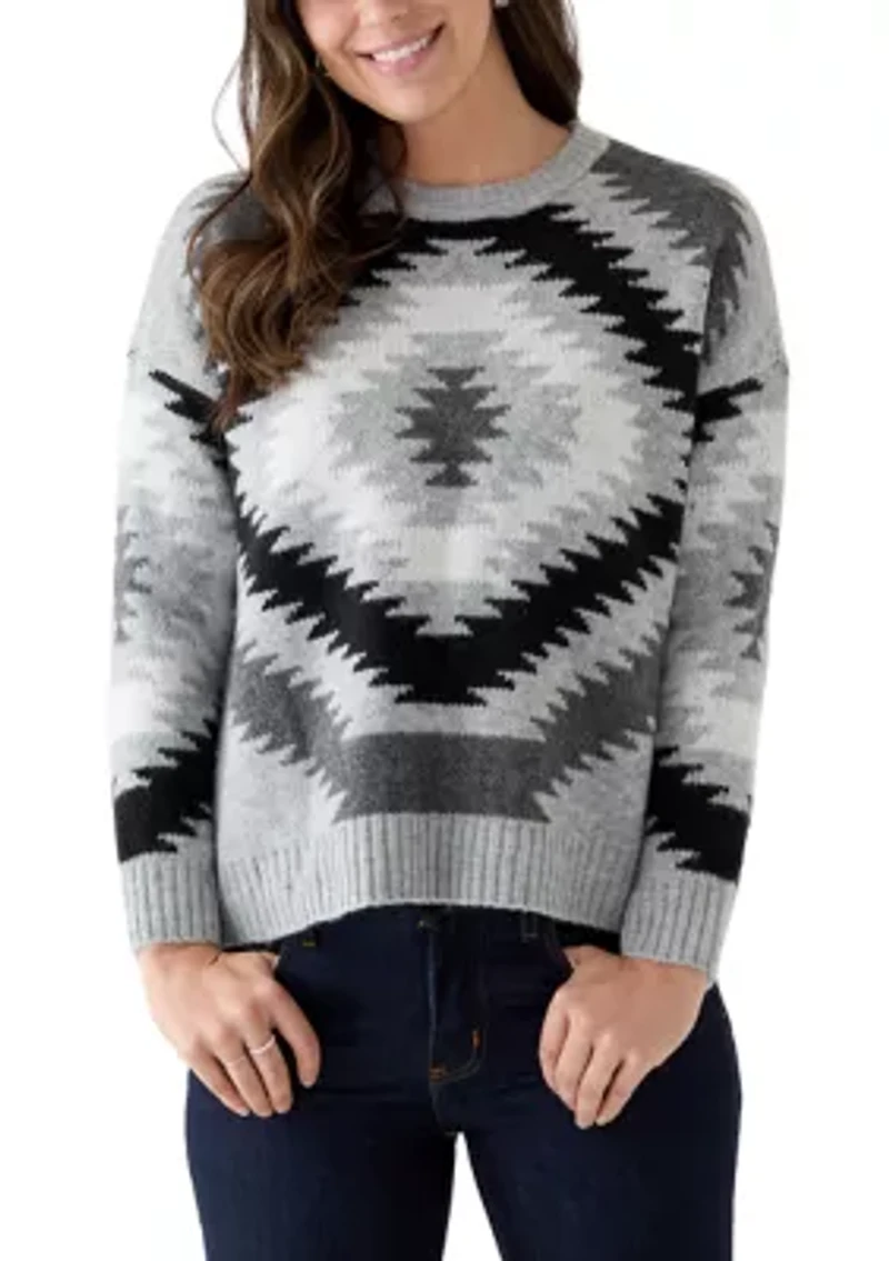 Women's Aztec Print Sweater
