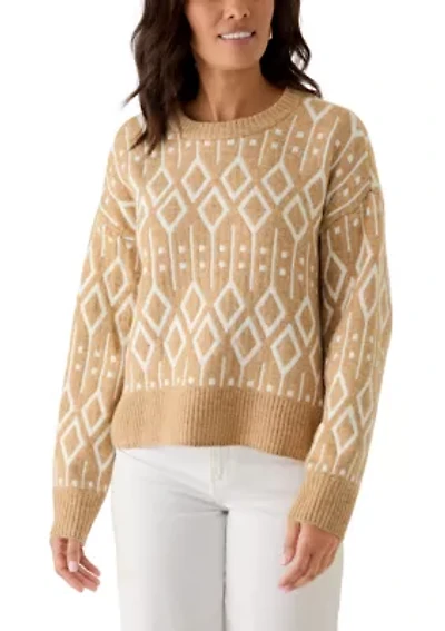 Women's Fairisle Crew Neck Sweater