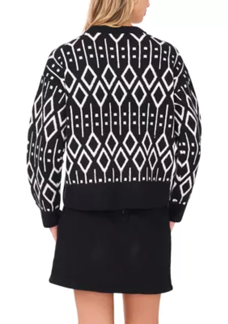 Women's Fairisle Crew Neck Sweater