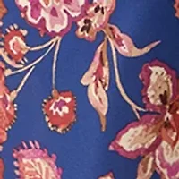 Women's Pull-On Printed Wide-Leg Pants