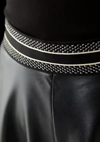 Women's Vegan Leather Culotte Pants