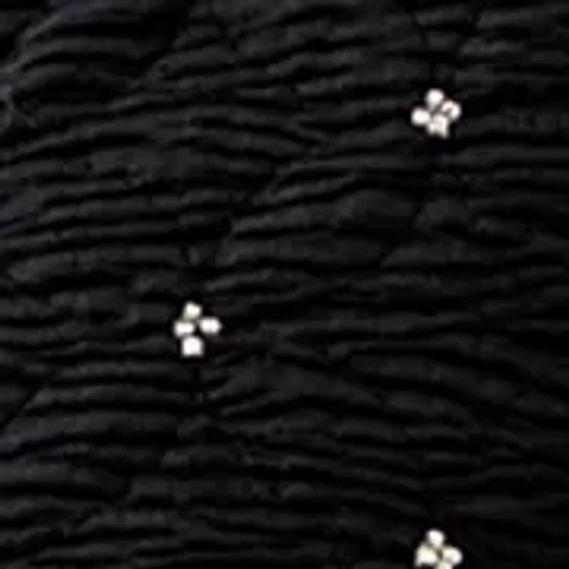 Women's Quilted Velvet Bomber Jacket