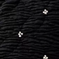 Women's Quilted Velvet Bomber Jacket