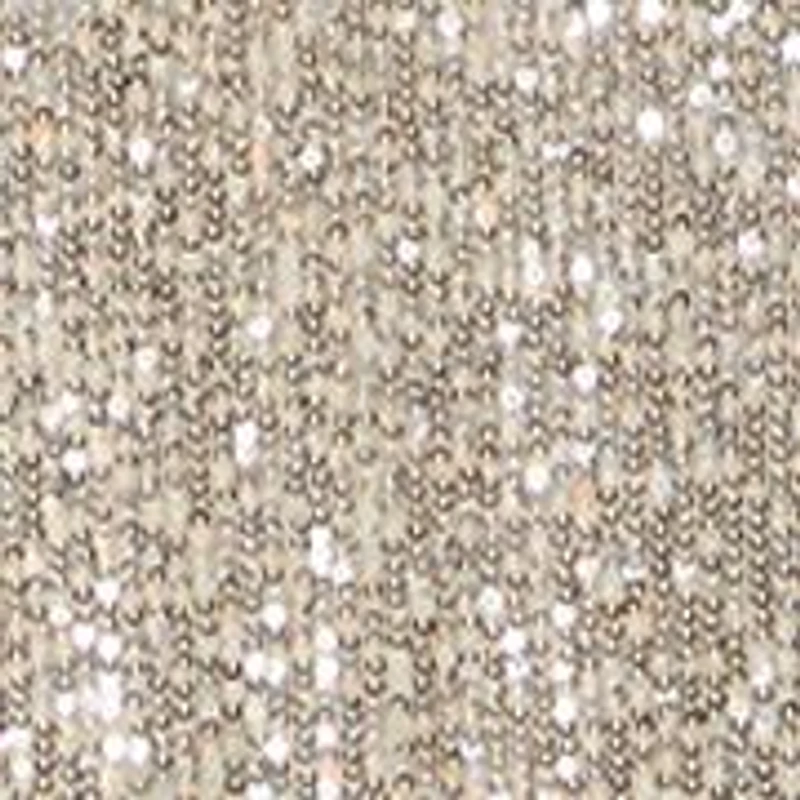 Women's Puff Sleeve Keyhole Sequin Dress