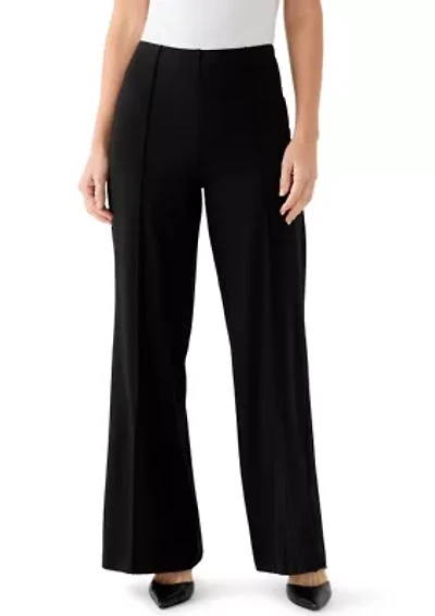 Women's Wide Leg Ponte Pants
