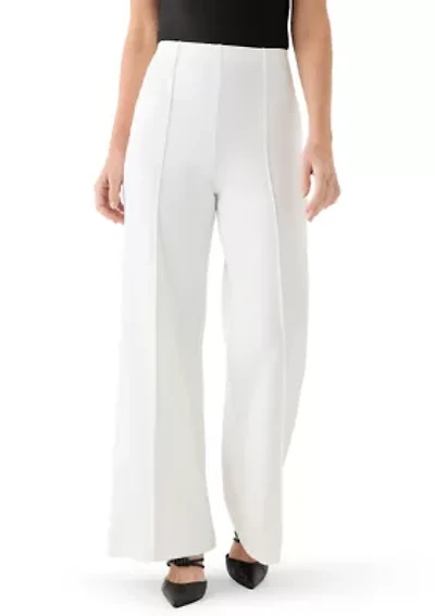 Women's Wide Leg Ponte Pants