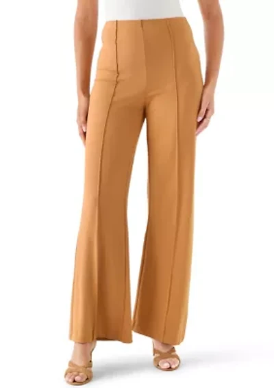 Women's Wide Leg Ponte Pants