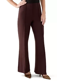 Women's Wide Leg Ponte Pants