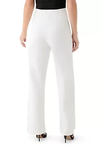 Women's Wide Leg Ponte Pants
