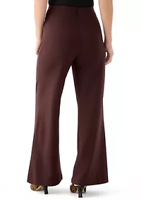 Women's Wide Leg Ponte Pants