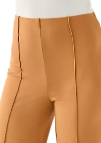 Women's Wide Leg Ponte Pants
