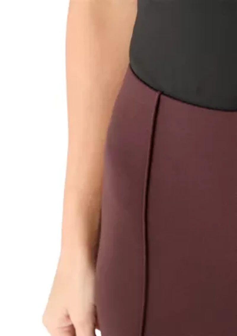 Women's Wide Leg Ponte Pants