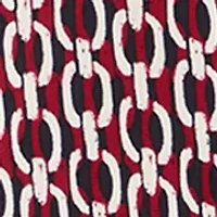 Women's 3/4 Sleeve Split Neck Button Front Top