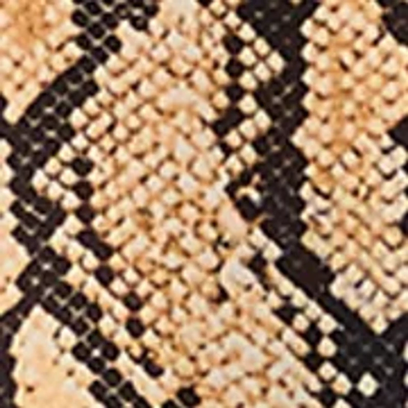 Women's Off the Shoulder Chacha Snake Print Blouse