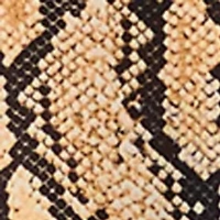 Women's Off the Shoulder Chacha Snake Print Blouse