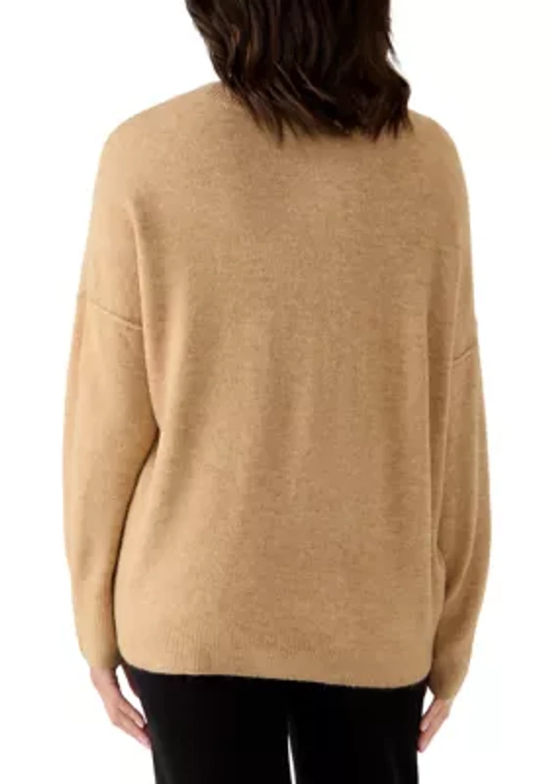 Women's Long Sleeve Bow Sweater