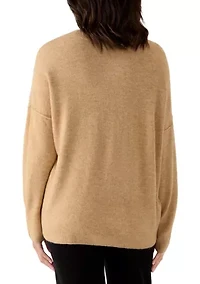 Women's Long Sleeve Bow Sweater