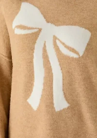 Women's Long Sleeve Bow Sweater