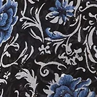 Women's Flutter Sleeve Floral V-Neck Blouse