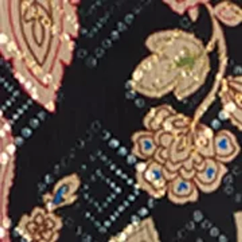 Women's Off the Shoulder Cha Floral Paisley Blouse