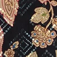 Women's Off the Shoulder Cha Floral Paisley Blouse