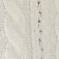 Women's Long Sleeve Cable Knit Sweater