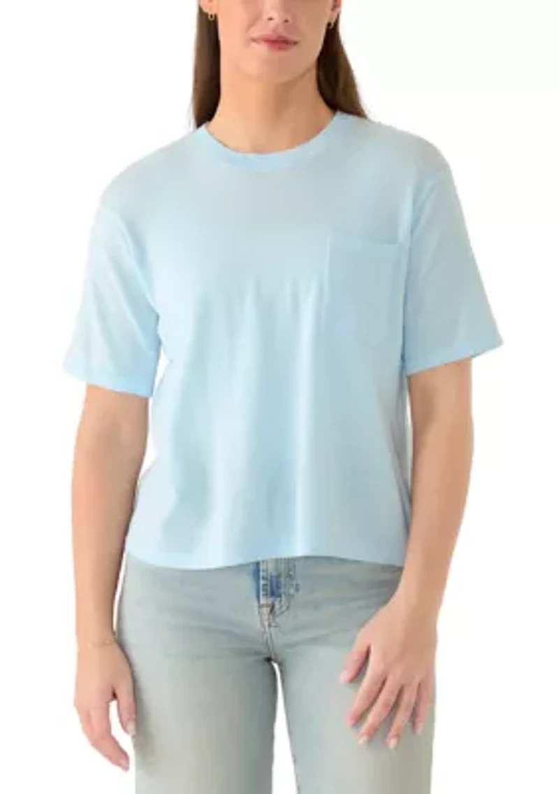 Women's Short Sleeve Crew Neck Sweater