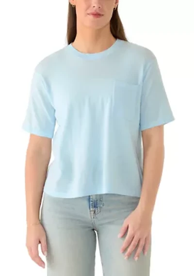 Women's Short Sleeve Crew Neck Sweater