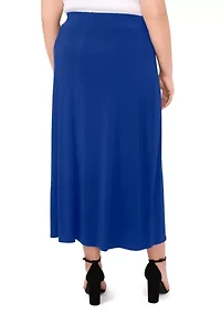 Plus Maxi Skirt