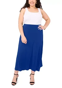 Plus Maxi Skirt