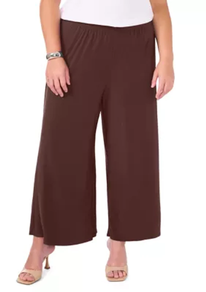 Plus Wide Leg Pants