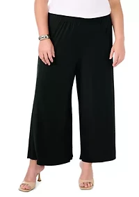 Plus Wide Leg Pants