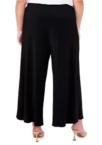 Plus Wide Leg Pants