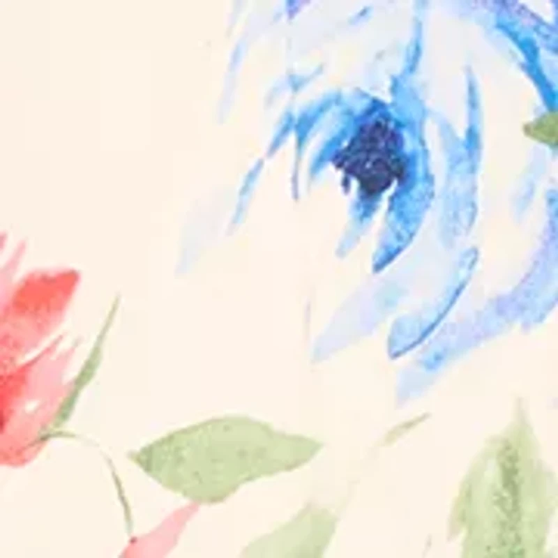 Plus Sleeve Challis Long Collared Dress