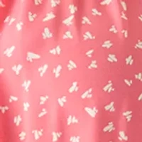 Plus Sleeveless Elastic Waist Mini Dress