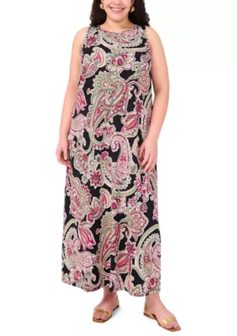 Plus Sleeveless Tank Dress