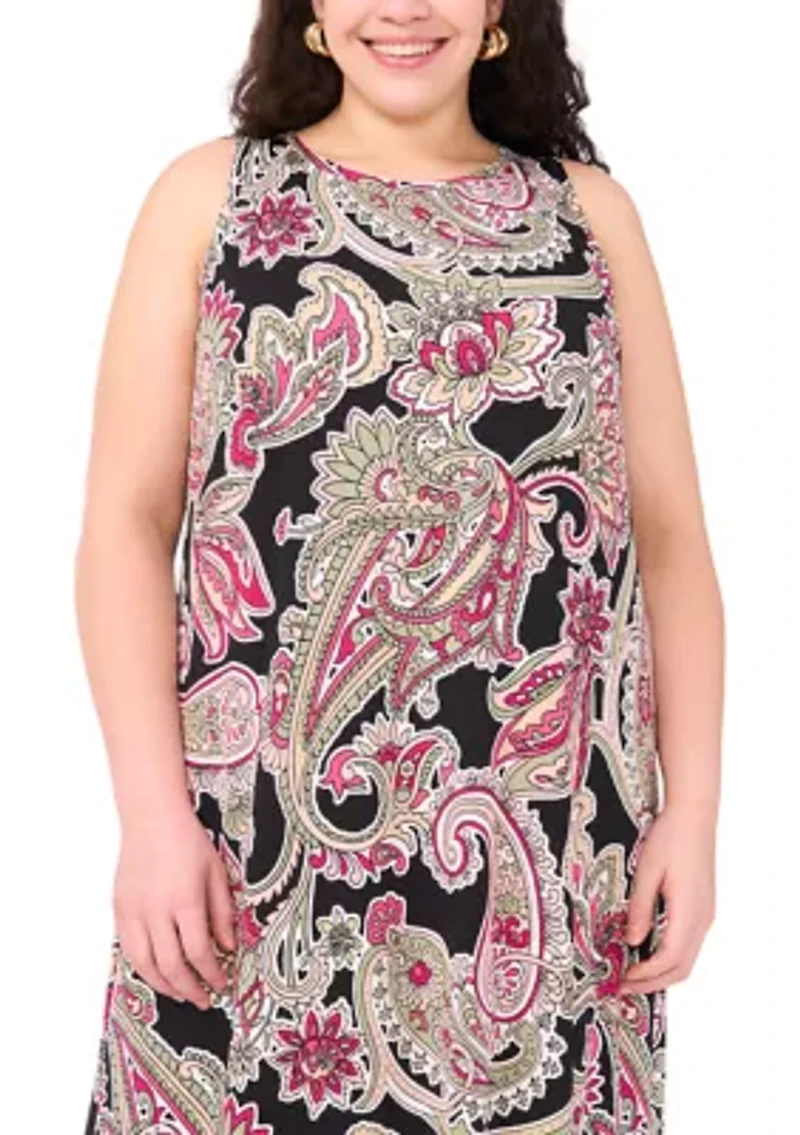 Plus Sleeveless Tank Dress