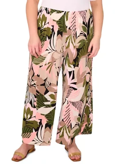 Plus Wide Leg Pants