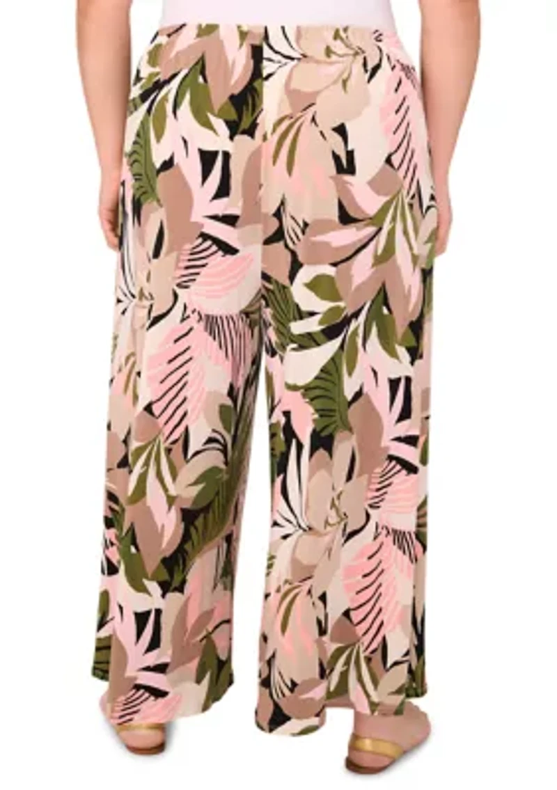 Plus Wide Leg Pants