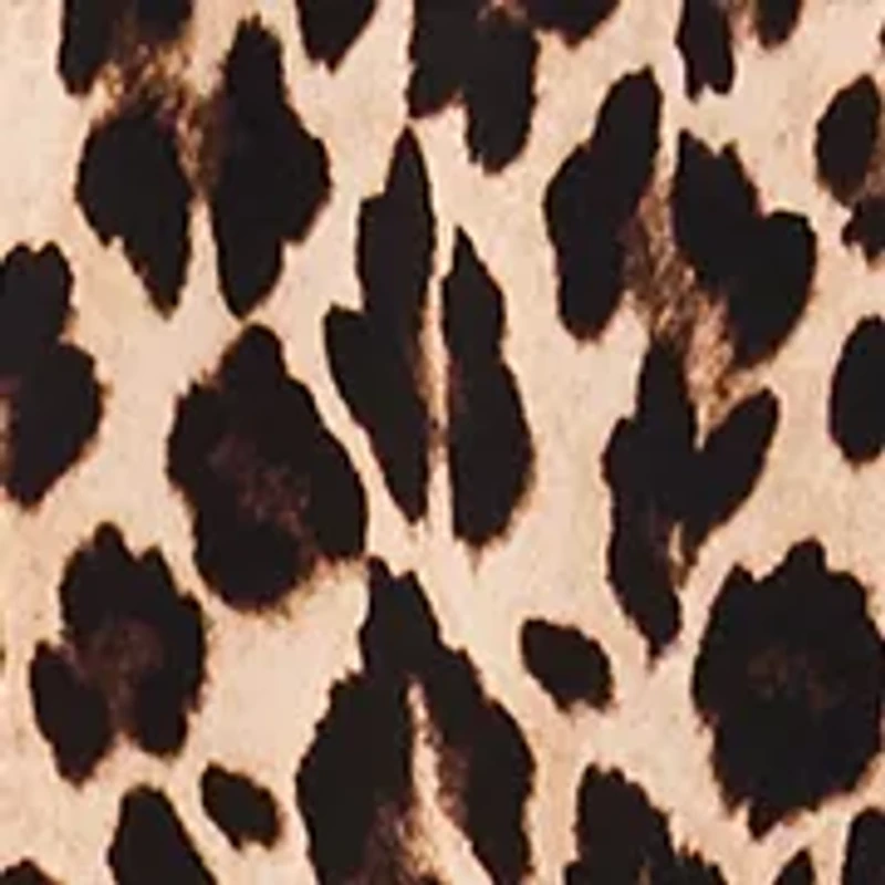 Plus Wide Leg Printed Pants