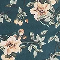 Plus Long Sleeve V-Neck Double Layer Blouse