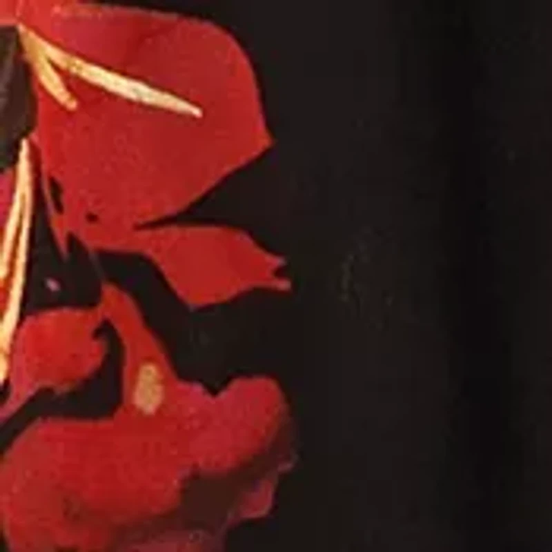 Plus Cha Sleeve Floral Off the Shoulder Top