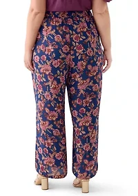 Plus Wide Leg Pants