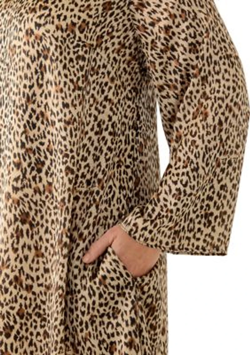 Plus Bell Sleeve A-Line Mini Dress