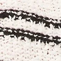 Plus Drop Shoulder Striped Turtleneck Sweater